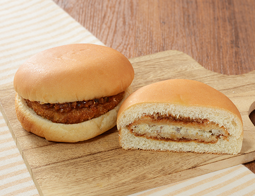 牛肉入りコロッケバーガー（BBQソース）