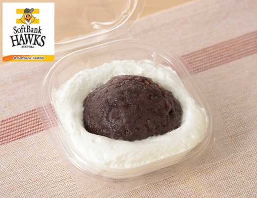 ばりスゴ！ふんわりクリームといちごおはぎ