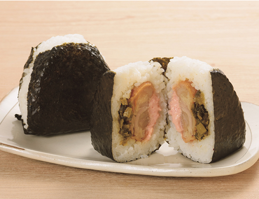 特大おにぎり（唐揚げ高菜明太マヨ）