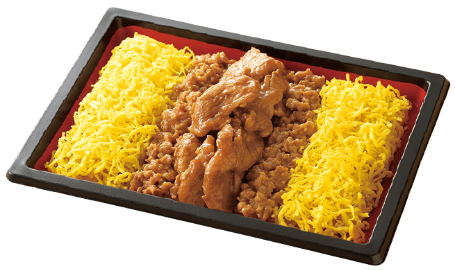 福島の食材を使った新商品 伊達鶏味めし弁当の写真