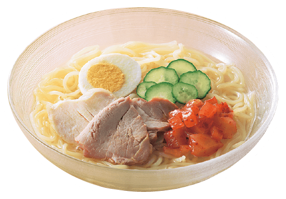 岩手の食材を使った新商品 2種の肉で食べる！盛岡冷麺の写真