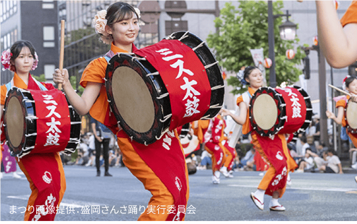 岩手さんさ踊り