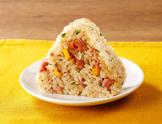 おやつカルパスコーンペッパーおにぎり