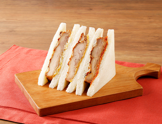 3種のグリルチキンサンド