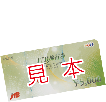 旅行券5,000円分