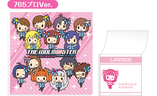 オリジナルメモ帳｜アイドルマスターキャンペーン｜ローソン