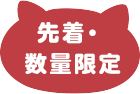 先着・数量限定